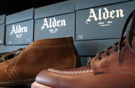 オールデン（ALDEN）のコードバンチャッカブーツをお買取しました