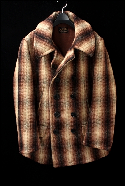 ATLAST & CO（time worn clothing/BUTCHER PRODUCTS） 13AWチェックPコート